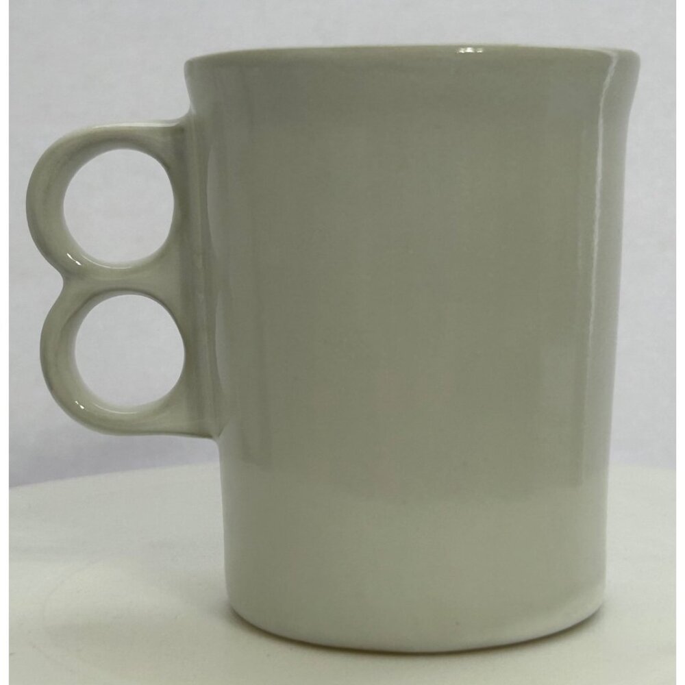 Smithsonian Institution Castle Mug Bennington Potters Vermont White 1340 DG VTG - Picture 3 of 6
